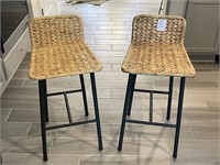 TWO (2) COUNTER STOOLS
