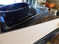 Baking Dishes, Various Bowls (1 box)