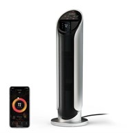 Atomi Smart WiFi Silver Tower Heater