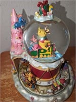 Disney Winnie The Pooh Toy Land Rotating Snowglobe