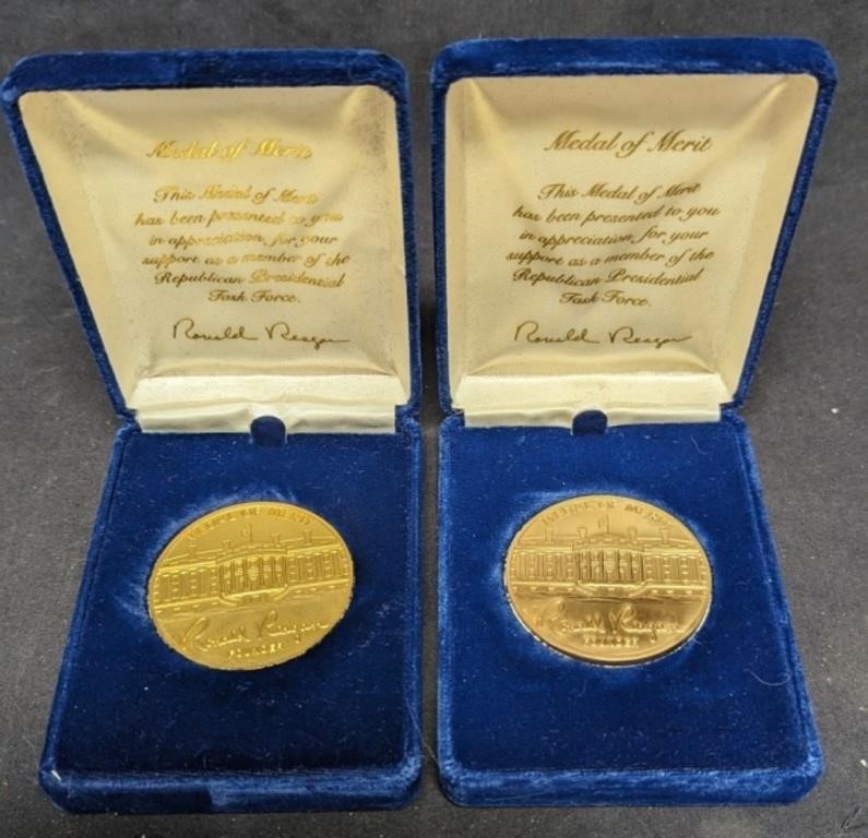Ronald Reagan Merit Awards Set of 2