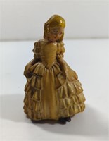 Vintage Southern Belle Chalkware Figurine