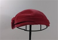 Vintage Pink Pillbox Hat