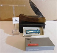 Folding Knives - Parker Frost, Victorinox (2)