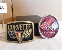 Corvette Belt Buckles (2)