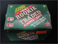1991 SCORE ROOKIES TRADED CARD SET SEALED