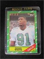 1986 TOPPS #275 REGGIE WHITE ROOKIE CARD HOF