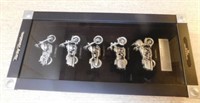 Harley Davidson Wall Display, 25” x 12”