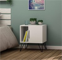 $120 (19.7") White Nightstand