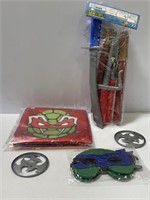 TMNT kids play turtle costumes