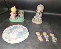 6 Pc. Precious Moments Easter Collectibles