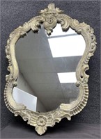 Heavily-Carved Wall Mirror