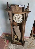 Antique Wall Clock Glass Extra Pieces