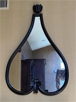 SET OF 2 PEAR SHAPED MIRRORS