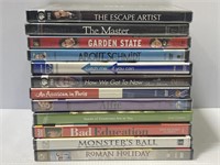 Lot of 12 movies on dvd