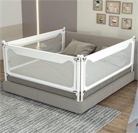 Bed Rails for Toddlers, Upgrade Height Adjustab78”