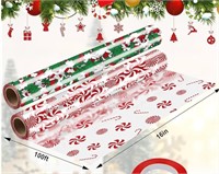 Cholemy 4 pcs. Cellophane gift wrapping Christmas.