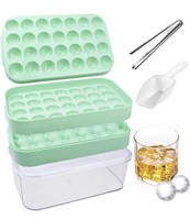 Ice Cube Tray with Lid and Bin