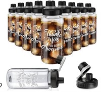 10 Pcs Thank You Appreciation  Water Bottles