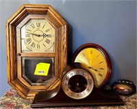 Elgin Mantle Clock & Others