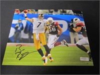 BEN ROETHLISBERGER SIGNED 8X10 PHOTO COA