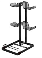 2 tier Controller Holder. Black.Construction