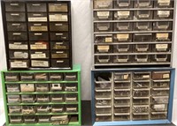 Assorted Hardware and Storage Cabinets
