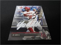 2017 BOWMAN JO ADELL AUTOGRAPHED 1ST RC