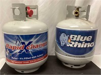 Set of Two Propane Tanks