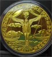 Chinese zodiac challenge coin