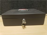 Mercantile Metal Cash Box With Keys