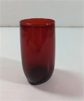Vintage Anchor Hocking Royal Ruby Red Roly Poly