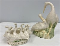 Ceramic Cranes, Ducks