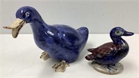 Two Ceramic Ducks