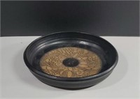 Brown County Pottery Deep Dish Pie Plate,