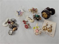 Vintage Earrings, Pins & More