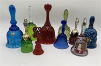 Colorful Glass Vintage Bells A