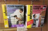Wagner power painter and cordless painter