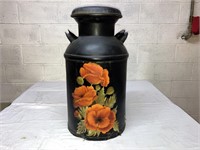 Vintage Milk Can Floral Decor