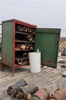 Shop Cabinet with Welding Rods