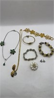 Floral Jewelry Lot