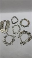 Charm Bracelet Lot