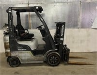 2012 Nissan 4,000lb LP Forklift MCP1F2A20LV