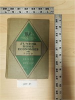 Junior Home Economics Book, Fiend & Shultz 1933