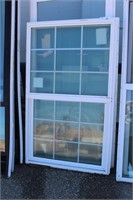 35-1/2x59-1/2 white vinyl window