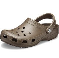 Unisex Crocs in chocolate color mens size 7