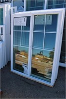 47-1/2x59-1/2 white vinyl window