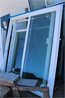 71-1/2x79-1/2 sliding glass door frame with no