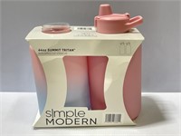Simple Modern 2-pack Pink 64 oz water bottles