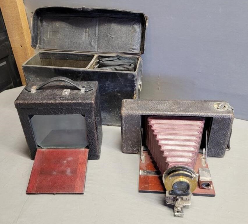 Vintage Conley Model C Camera & Equipment